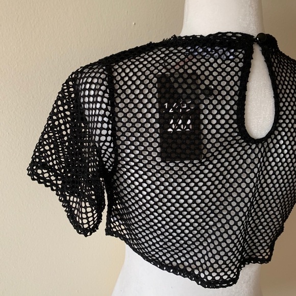 LF short sleeve mesh crop top size XS NWT - Picture 7 of 12